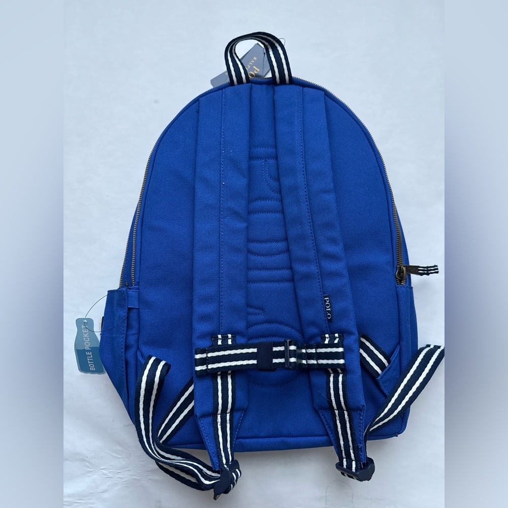 Polo Ralph Lauren 67 Bear Baseball Embroidered Men's Backpack - Picture 7 of 12